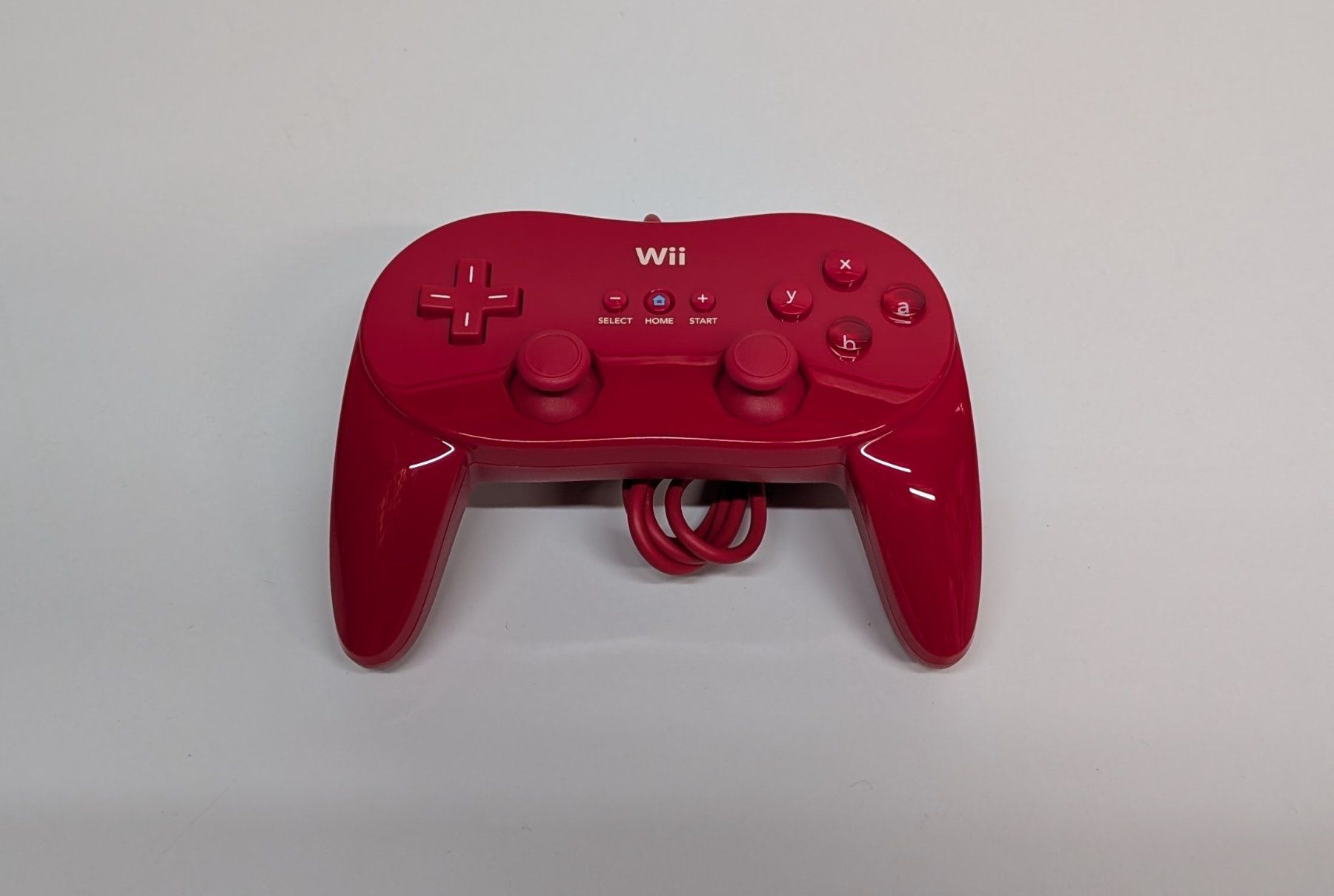 Nintendo Controller: Original Nintendo Wii Classic Controller rot – Usato da Menziken venduto da mame18