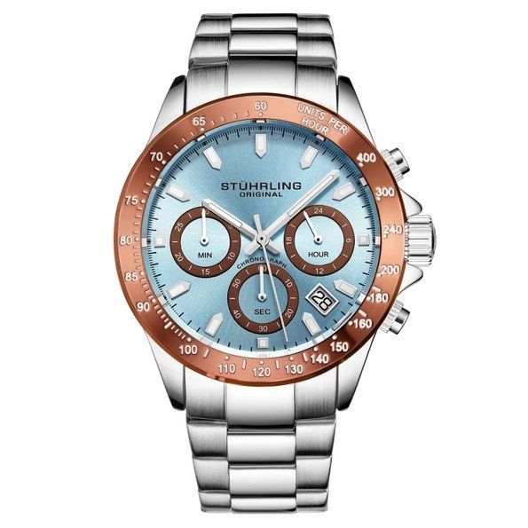 Uhren: Stührling Ultima 3960 Quarzchronograph 42 mm Normal 299Frank – Neu und originalverpackt aus stans von Kapferdesign