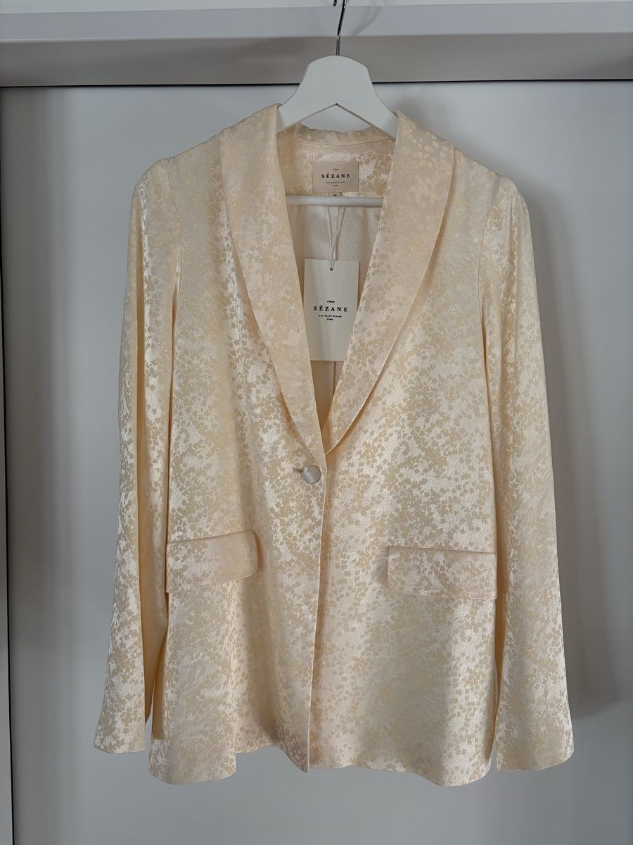Sezane Giacche: Sézane Jacke Benedicte ecru Gr. 36 NEU – Nuovo e nell'imballaggio originale da Zürich venduto da giuliak 2