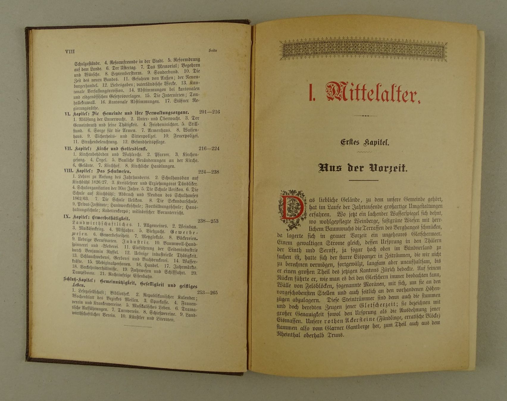 Libri: CHRONIK DER GEMEINDE STÄFA, 1894 – Usato da Grüningen venduto da Kartensammler 3