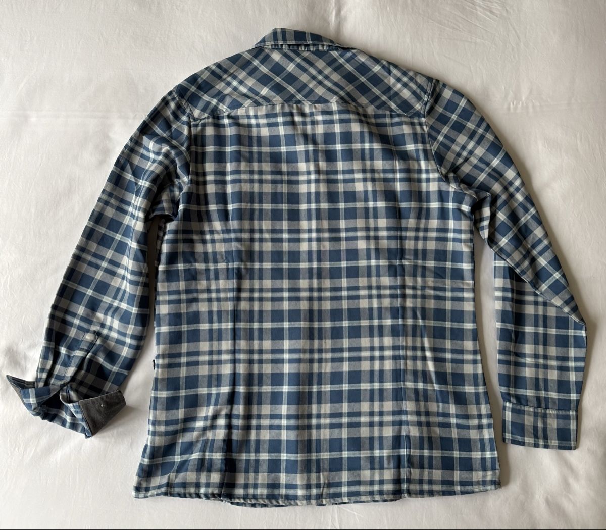 CMP Camicette: CMP Outdoorbluse langarm, blau/grau kariert – Nuovo (secondo la descrizione) da St. Gallen venduto da Hubita 4