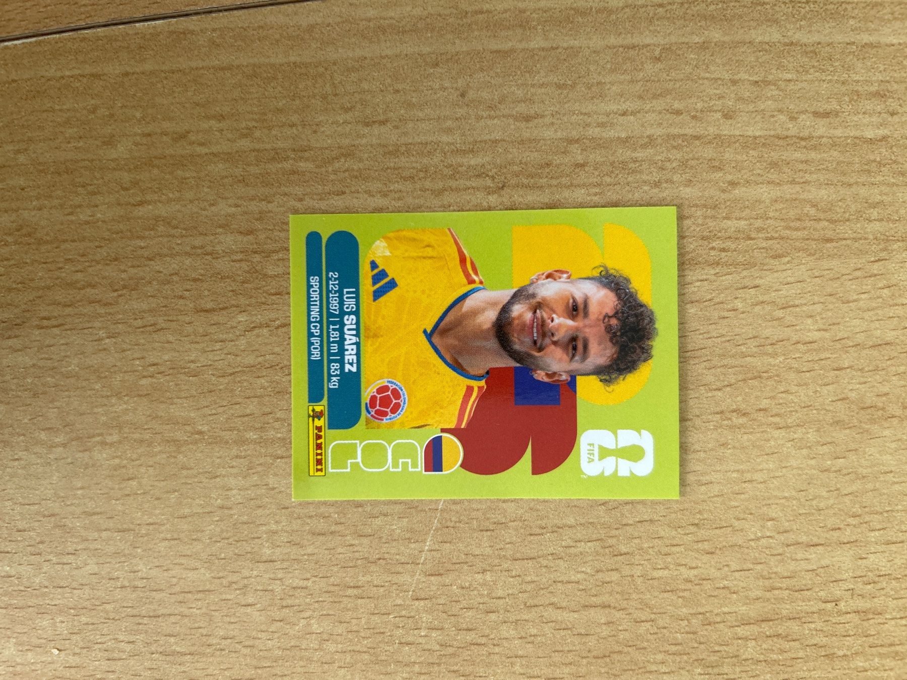 Panini Carte collezionabili: COL 19 - Luis Suarez - Panini WM 2026 – Usato da Luzern venduto da edu_f6hx