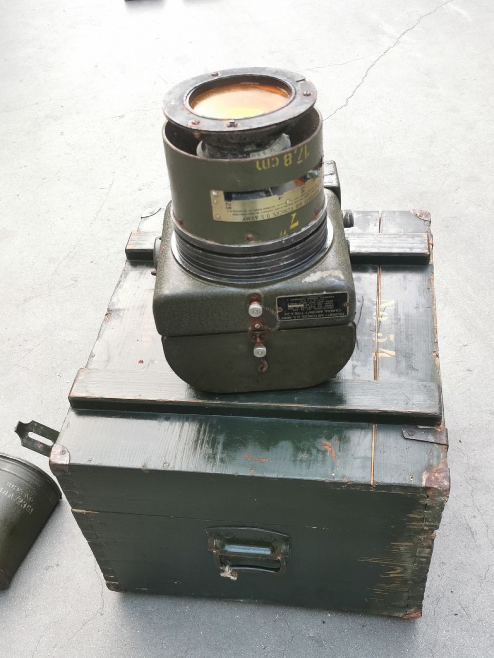 Misurare: Kamera K-24 Fliegertruppe Luftwaffe US Airforce – Usato da Neuenkirch venduto da bf-109 3