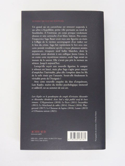 Libri: Lars Kepler - L'araignée - 2024 – Usato da Porrentruy venduto da Kim017 1