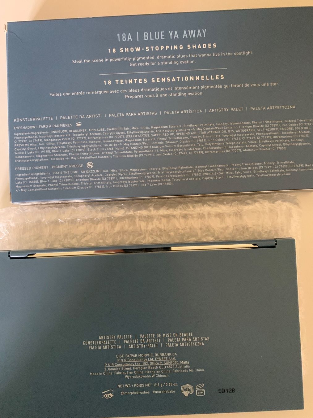 Make-up: MORPHE EYESHADOW PALETTE. NEU UND UNGEBRAUCHT – Nuovo e nell'imballaggio originale da Zürich venduto da deruja 6