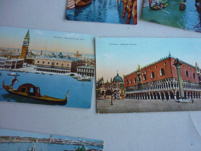 Cartoline postali: Alte Ansichtskarten Postkarten Venedig Konvolut 12 Stück – Usato da Belp venduto da Isuzu 2