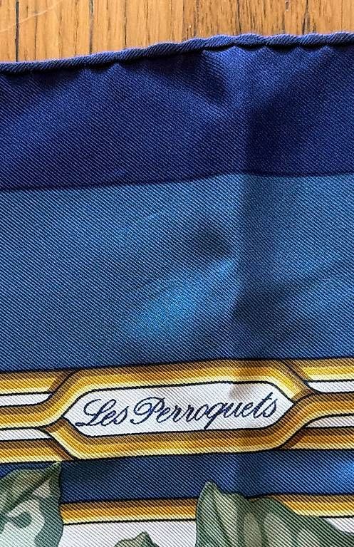 Foulards, Tücher & Schals: Carré Hermes les perroquet  – Gebraucht aus Genève von ger_7jy8 2
