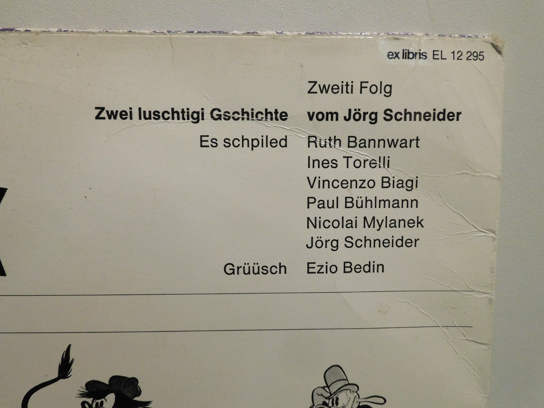 Dischi in vinile: LP -  Micky Maus Donald Duck - Schallplatte – Usato da Sursee venduto da 76 2