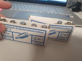 Schmelzsicherung DII T E27 20A gG 500 V Fusibles 1 Stück