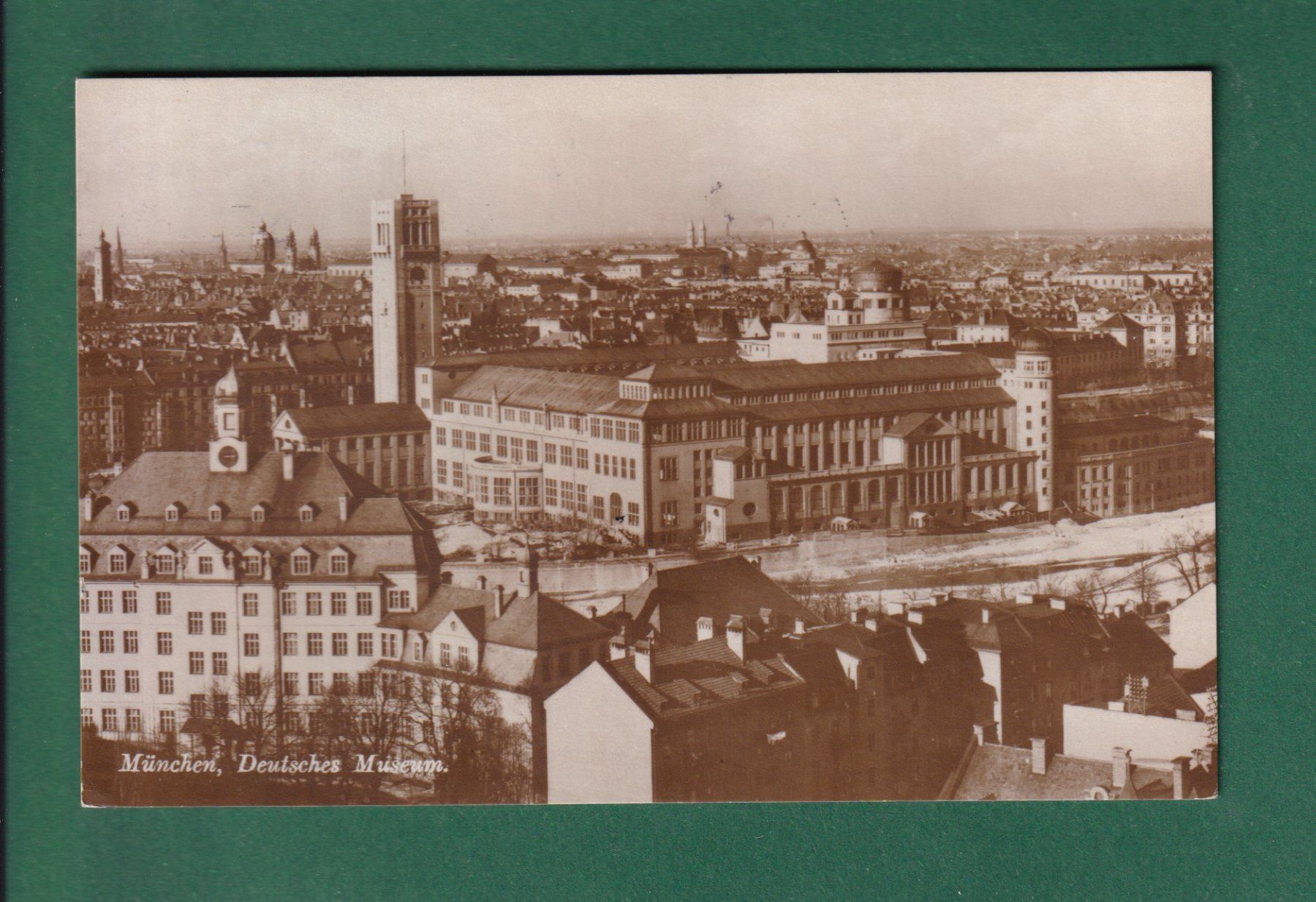 Cartoline postali: MÜNCHEN - Deutsche Museum - 1926 – Usato da Pully venduto da nicecards-shop