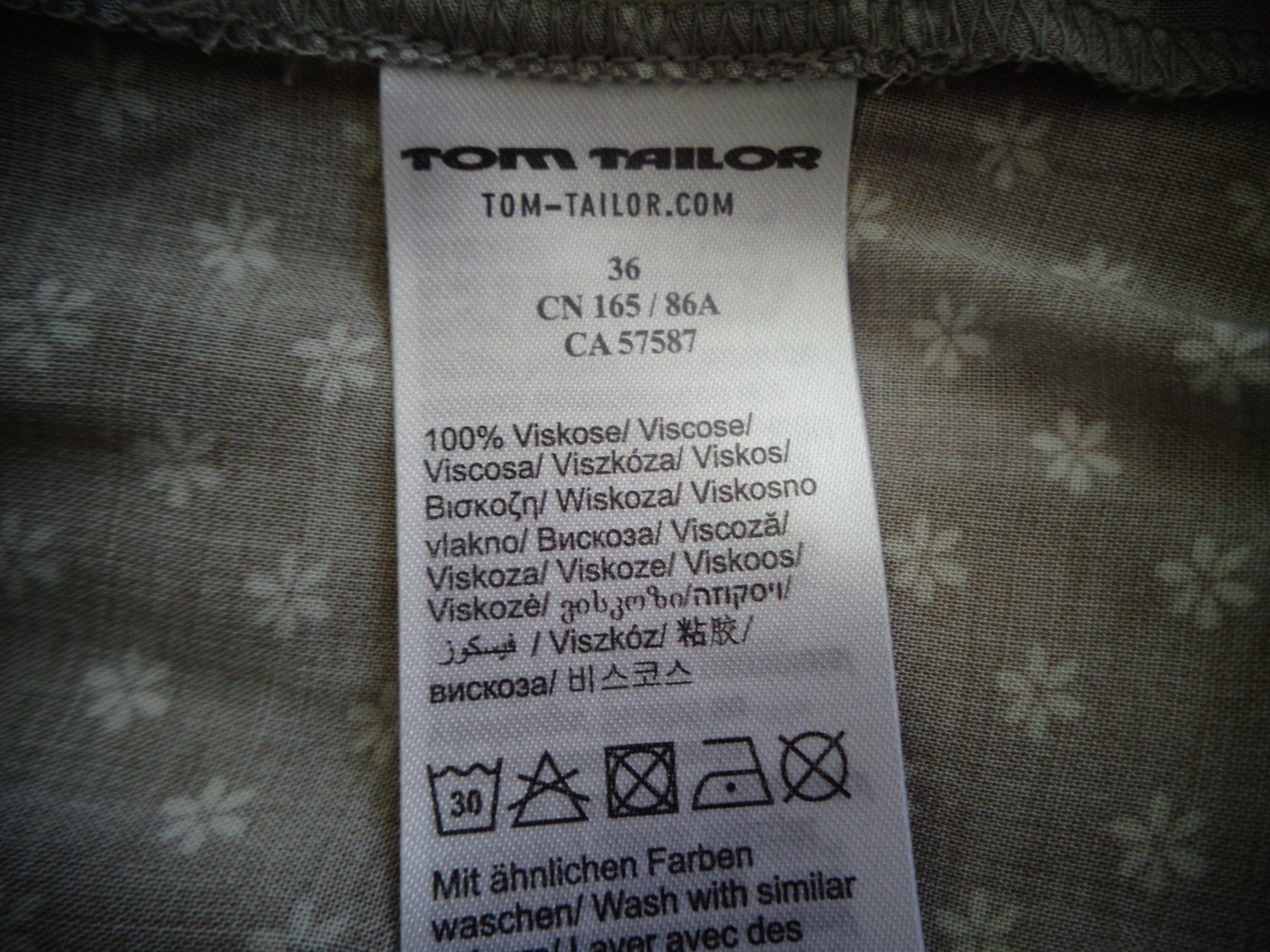 Tom Tailor Camicette: TOM TAILOR SHIRT GR.36 NEU – Nuovo (secondo la descrizione) da Rotkreuz venduto da Samballi 3