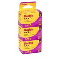 3er Pack Kodak Gold 200 36EXP.