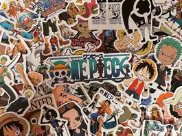 50x One Piece / Aufkleber Sticker