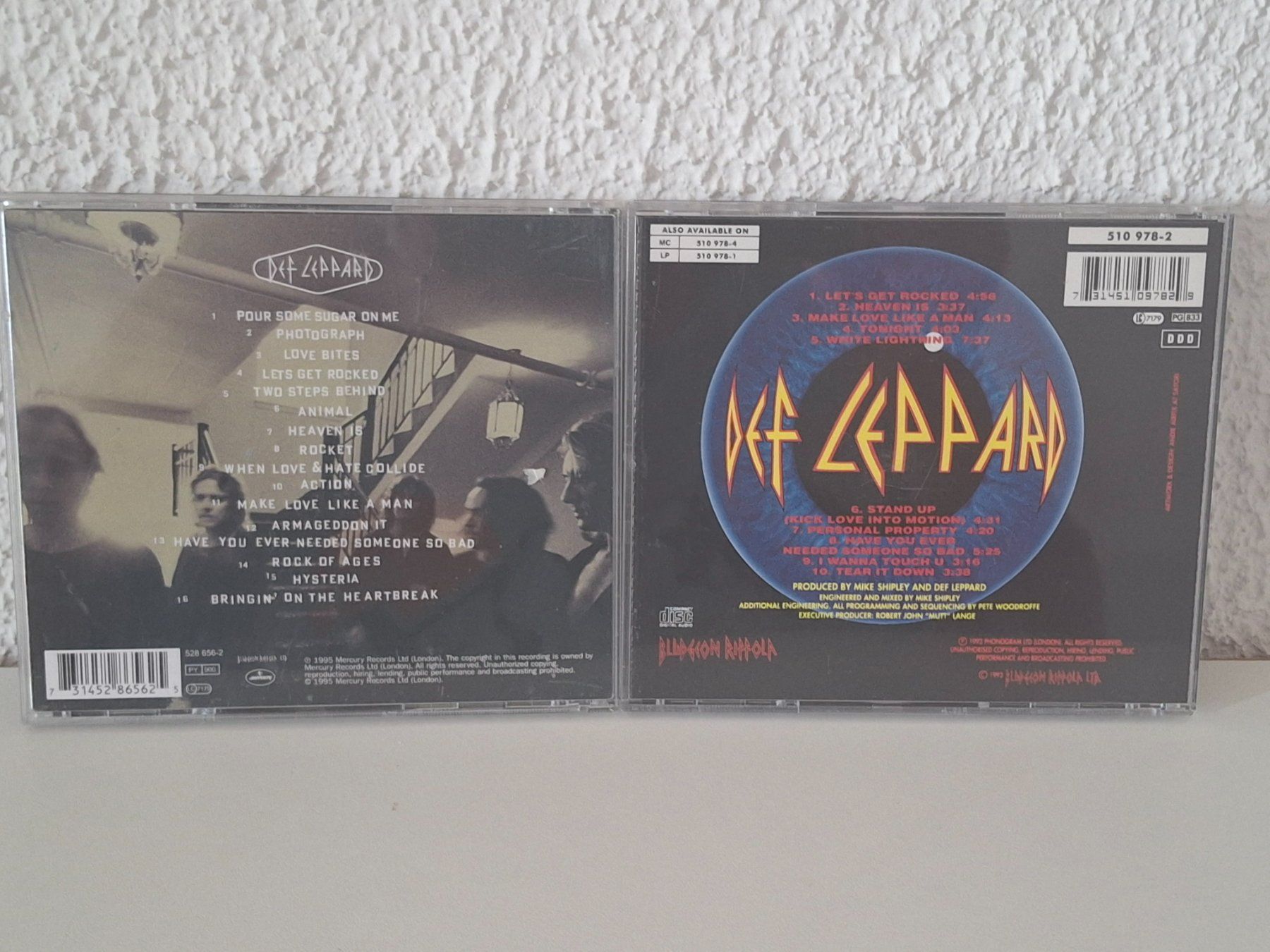 CD: 2CD DEF LEPPARD - Vault & Adrenalize😍 – Usato da Aarberg venduto da Jackup1 1