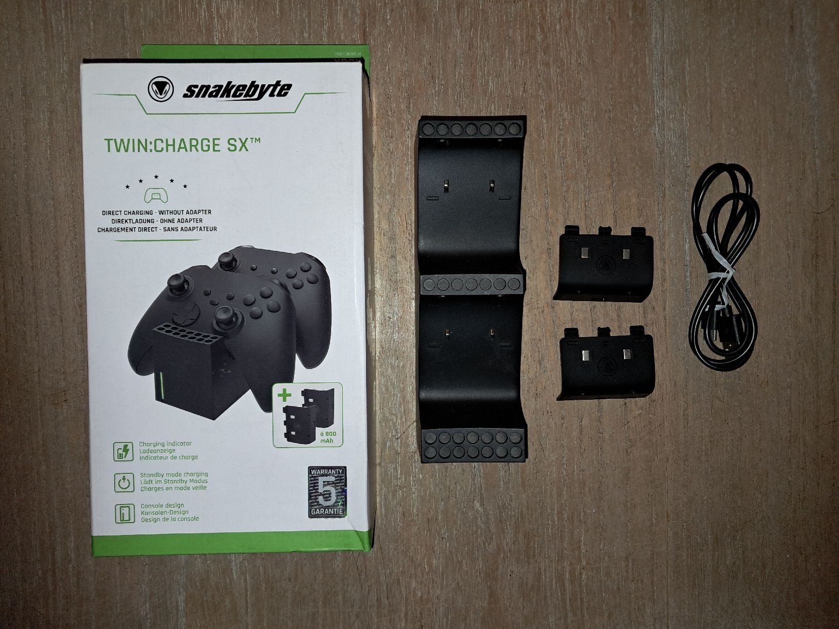Microsoft Adapter & Kabel: XBox Series S / X - Snakebyte Twin Charger SX – Gebraucht aus Eschlikon TG von Rare_Ware