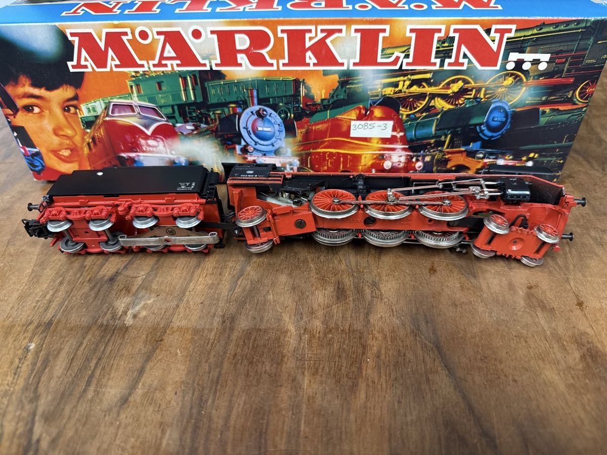Märklin Modellini di ferrovie: Märklin Dampflokomotive 3085 DB – Usato da Berikon venduto da TopLok 3