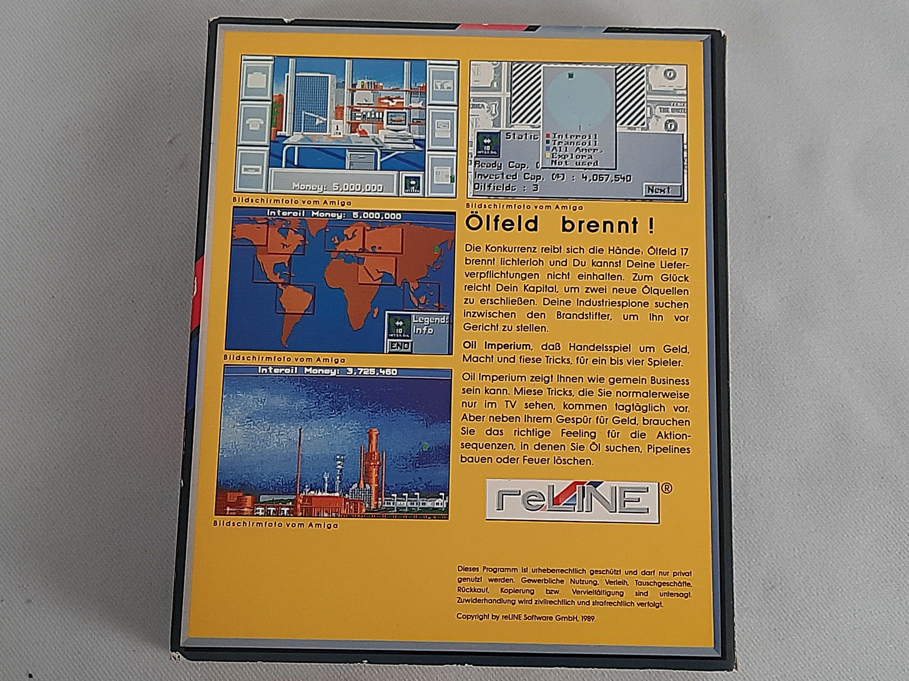 Giochi: Oil Imperium von RELINE SOFTWARE – Usato da Beinwil am See venduto da Restwert_Beinwil 2