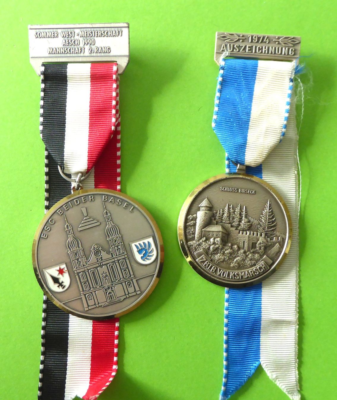 Medaglie: Arlesheim der Dom und Schloss Birseck – Usato da Aesch BL venduto da Kauri1