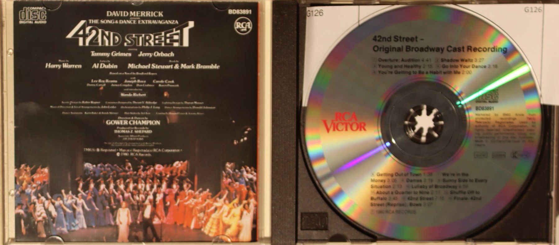 CDs: David Merrick – 42nd Street – Gebraucht aus Luzern von CONTENTI 1