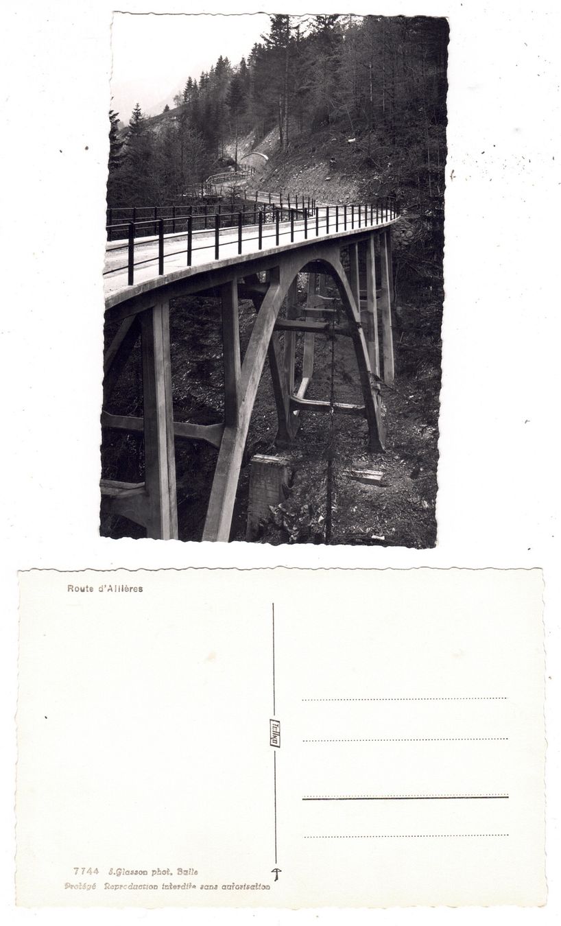 Cartes postales: Route d'Allières – D'occasion à La Tour-de-Peilz par amjust