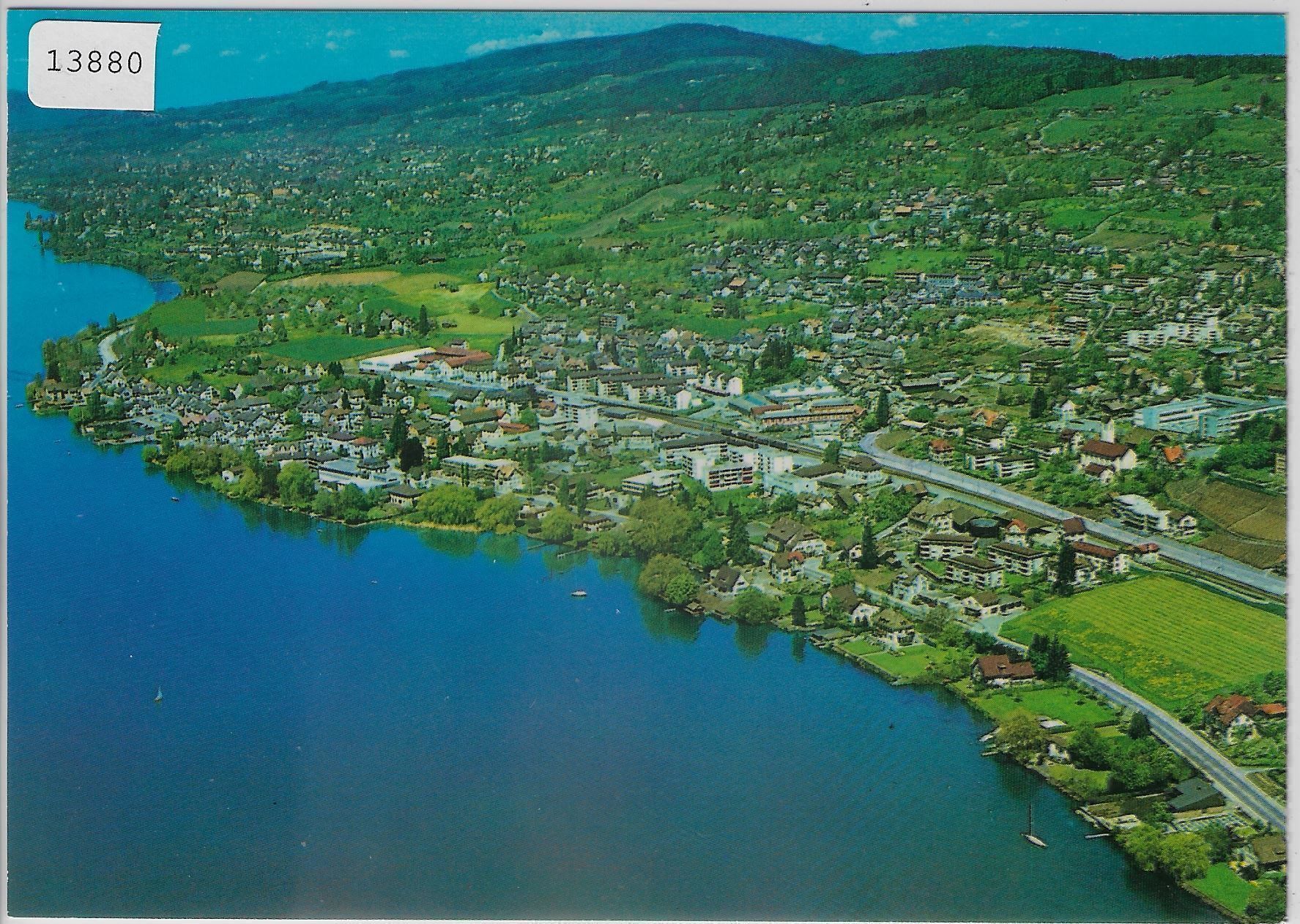 Cartoline postali: Flugaufnahme Stäfa ZH – Antico da Ettingen venduto da Kartenplanet