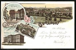 Litho Burgdorf, Technikum, Schloss, Part