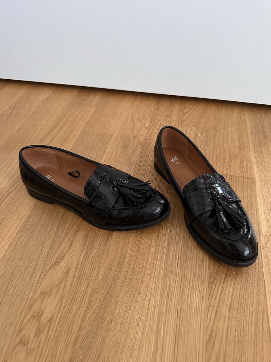 H&M Scarpe da donna: Loafer schwarz H&M Gr. 37 – Usato da Ermatingen venduto da nic_x2tf