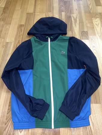 Lacoste Sport Regenjacke Farbeblock Grösse S neu