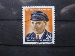 DDR 1954 Ernst Thälmann gest.