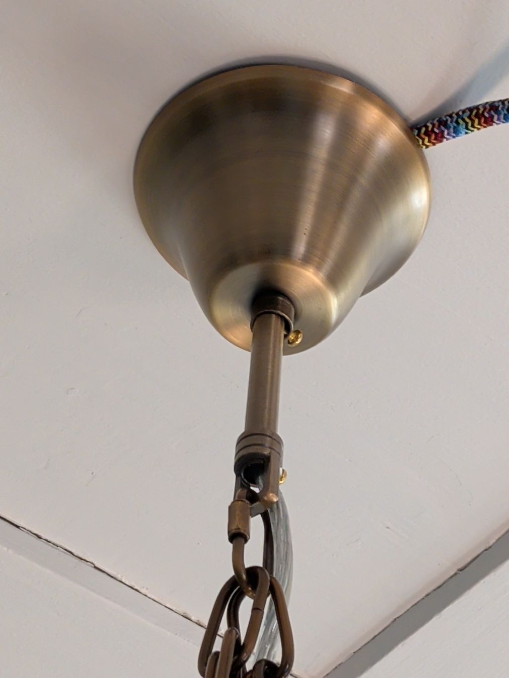 Lustres & lampes de plafonds: Kronleuchter 35cm Durchmesser, variable Höhe – D'occasion à Dietfurt par Subforce1853 4
