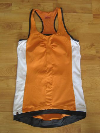 Sportshirt ärmellos mit integriertem BH, Grösse 36/38