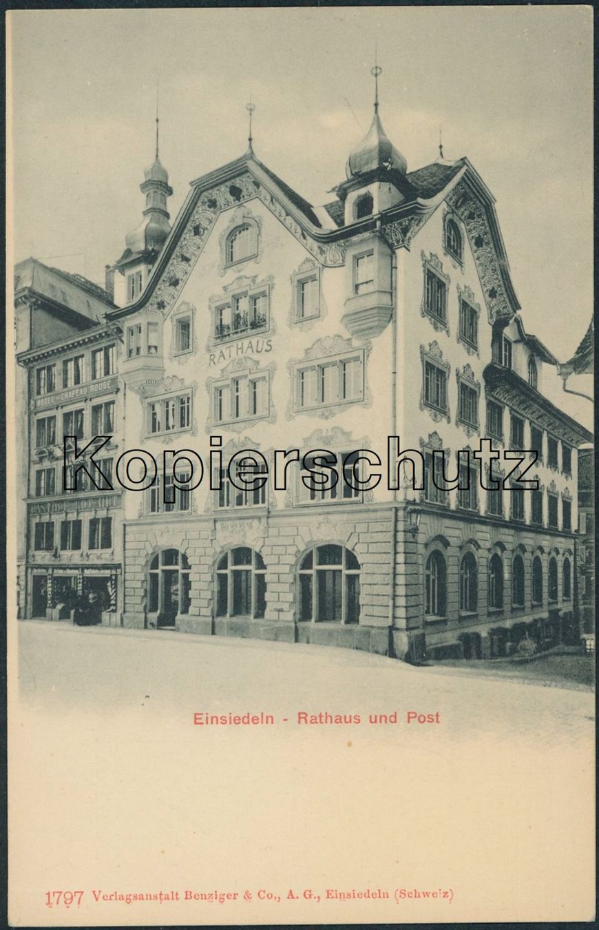 Cartes postales: SZ Einsiedeln - Post – Neuf (Voir description) à Schindellegi par masutka7