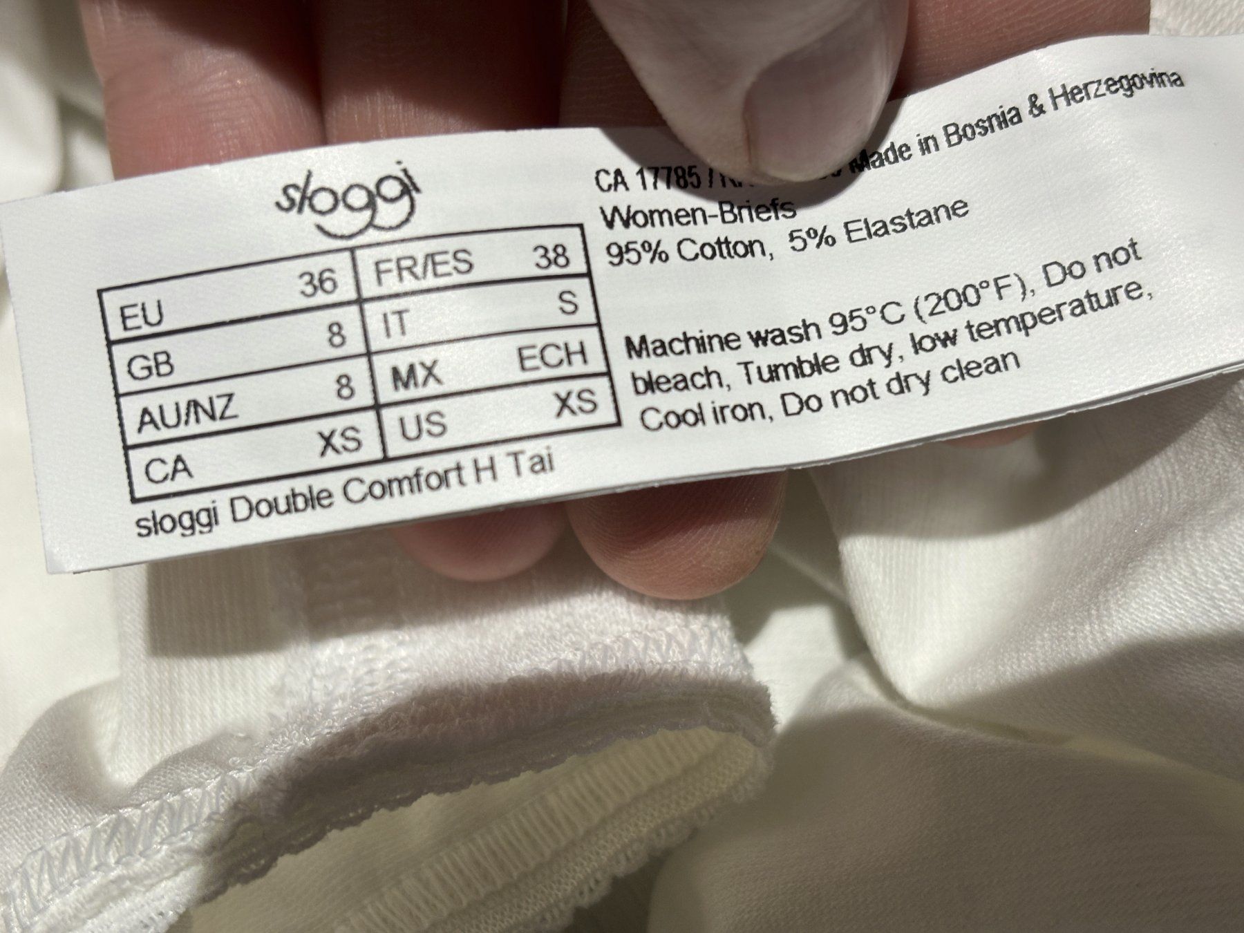 Sloggi Altra biancheria intima: Slip sloggi confort taile 36 neuf – Nuovo (secondo la descrizione) da Salvenach venduto da gwenwywar 1