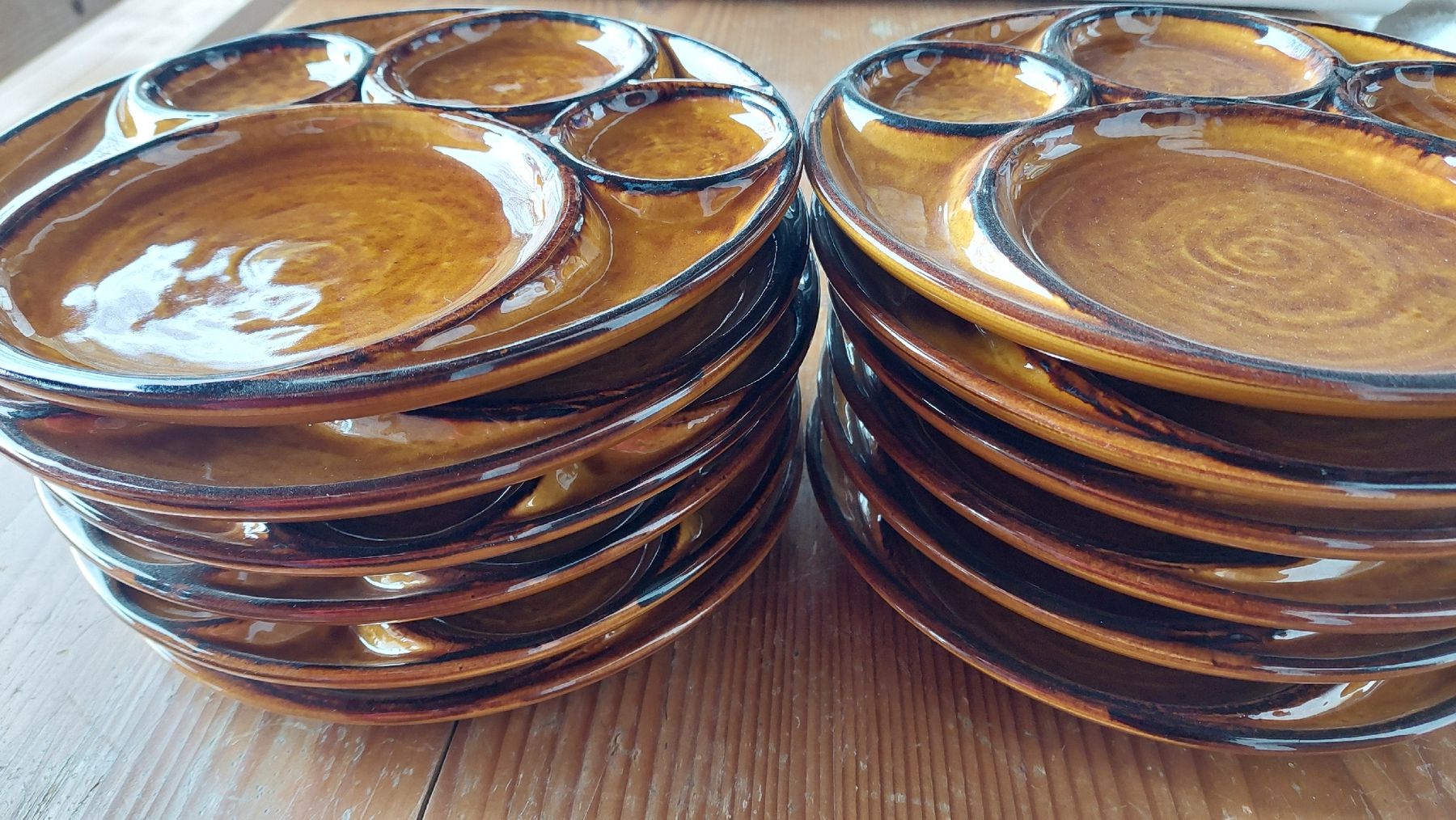 Teller: Lot de 12 assiettes rustiques – Gebraucht aus Marsens von carobazar 2