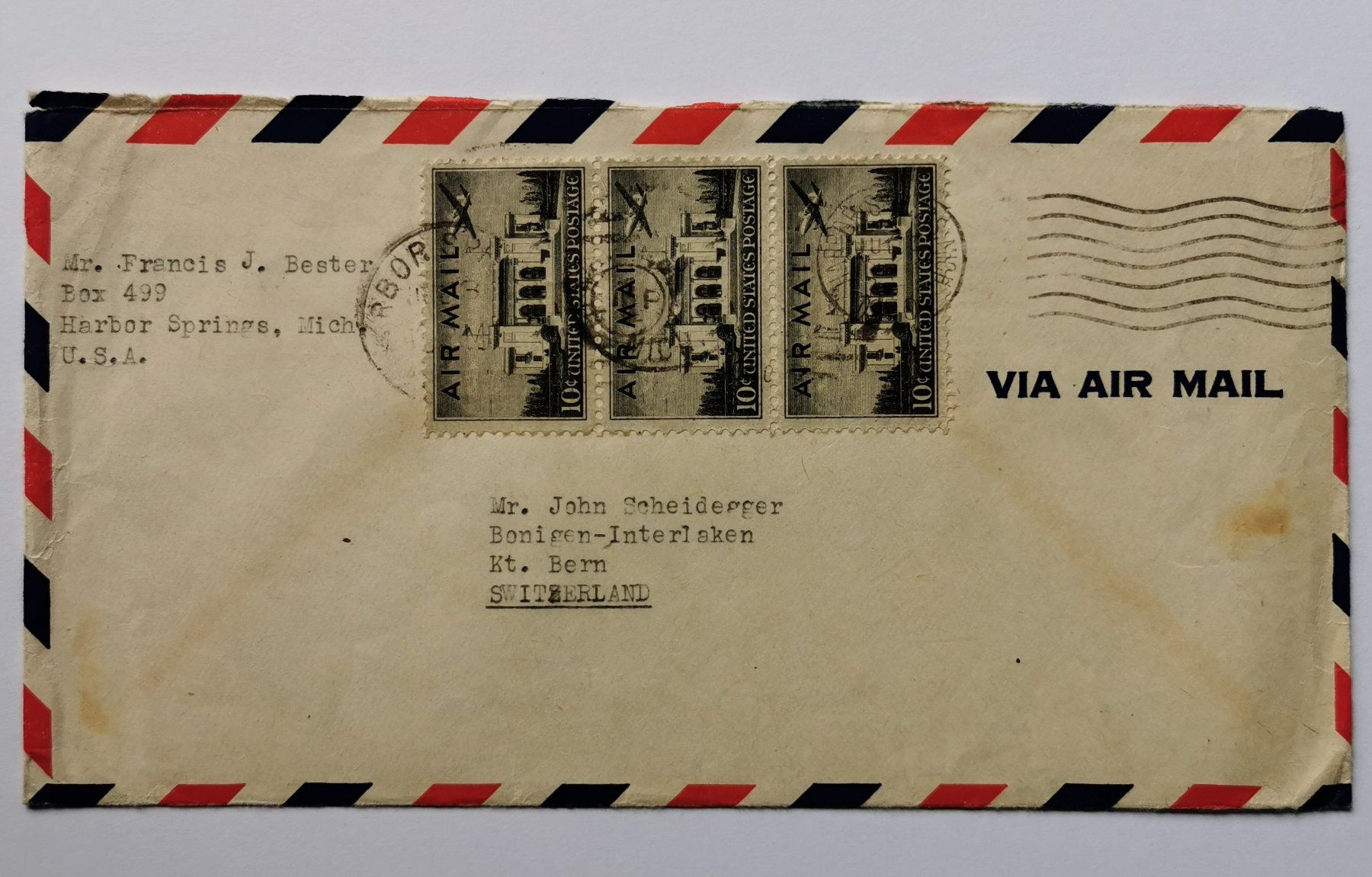 Tous les timbres: USA-Beleg – D'occasion à Aadorf par Chnorli-Furz