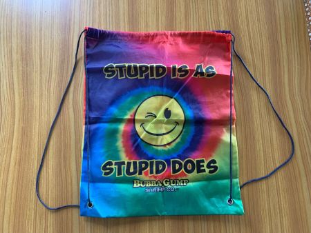 Tasche Tragetaschen Sack Bubba Gump USA Las Vegas Bathik