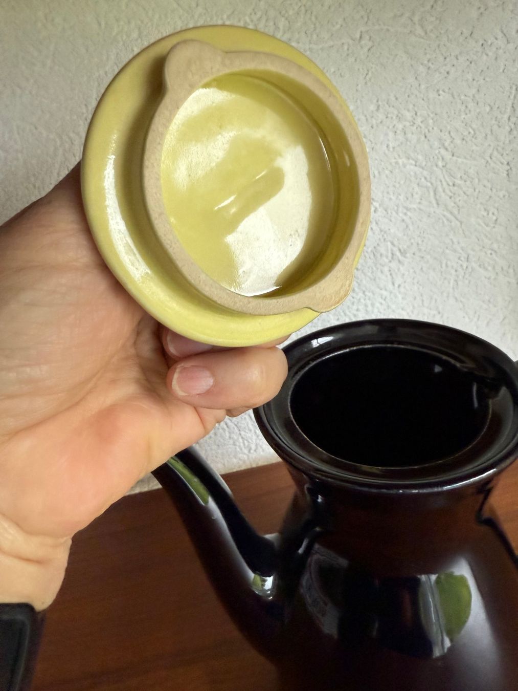 Set di piatti: Vintage Kaffeekanne Keramik – Usato da Kirchdorf AG venduto da coco123 7