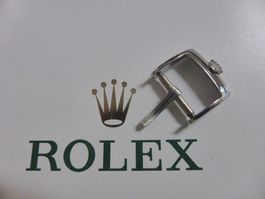 ROLEX Stahl-Schnalle für Lederband  10 mm