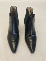 UNÜTZER Stiefeletten, Schwarz, Gr. 39, Echt Leder, Top!