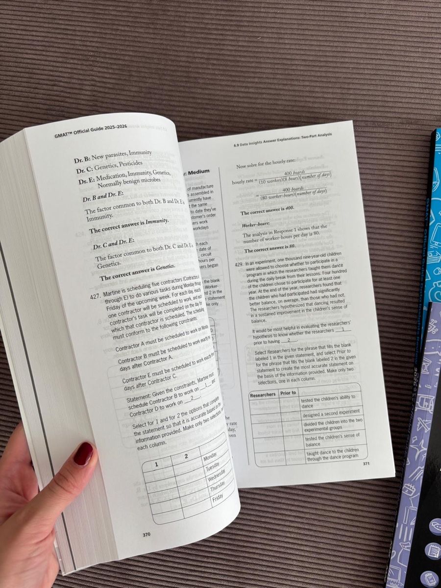 Bücher: GMAT Official Guide Full Set 2025-2026 – Gebraucht aus Zürich von enr_r8cc 4