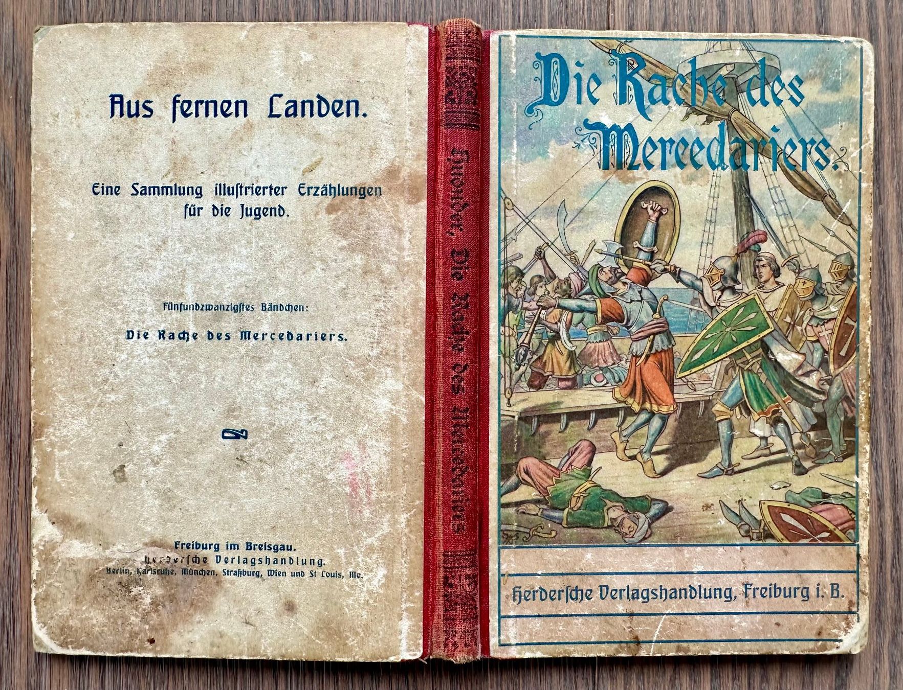 Livres: Die Rache des Mercedariers von 1910 – D'occasion à Adligenswil par e17s15