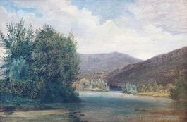 PEINTRE GENEVOIS - Jean-Antoine Linck - Le petit Salève