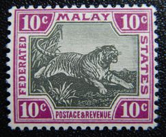 MALAY British Kat. 32c * 1904 Kat. 15 Euro