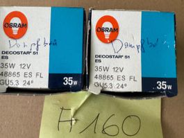 2er Set OsramENERGY SAVER MR16 12V/35W/24°, 48865  A160