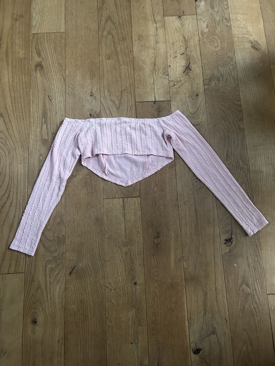 Shein Top: Schulterfreies Crop Top rosa Grösse S – Usato da Frauenfeld venduto da jae_vs6j 1