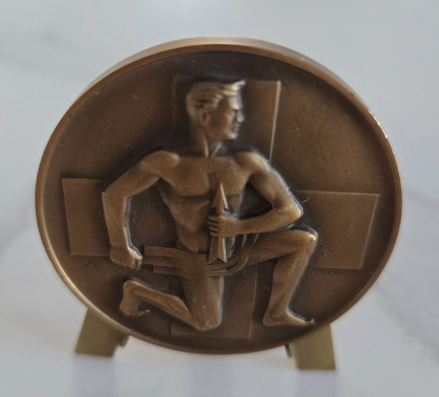 Medaglie: Medaille Eidg. Schützenfest Chur 1949, mit Ständerchen – Usato da Steinmaur venduto da Pegasus24