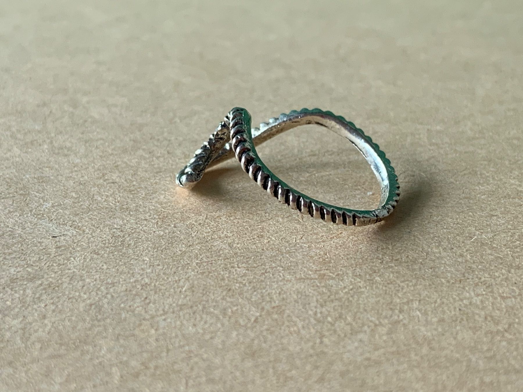Anelli: Fingerring SNAKE Abstrakt (50) – Usato da Laufen venduto da Bellavitaboom 7