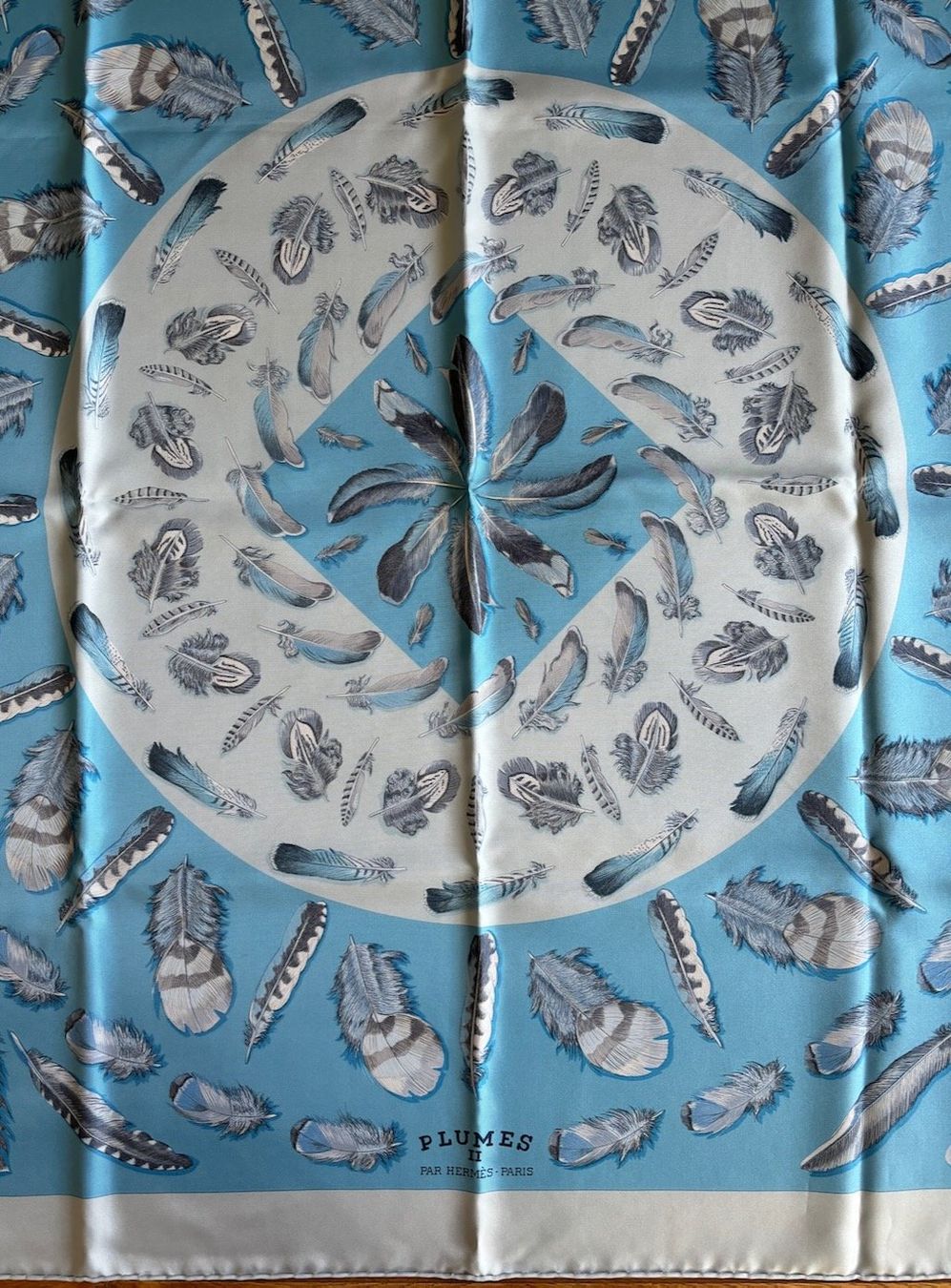 Hermès Foulard & Sciarpe: HERMES Foulard "PLUMES II" – Nuovo (secondo la descrizione) da Zürich venduto da Libraco 2
