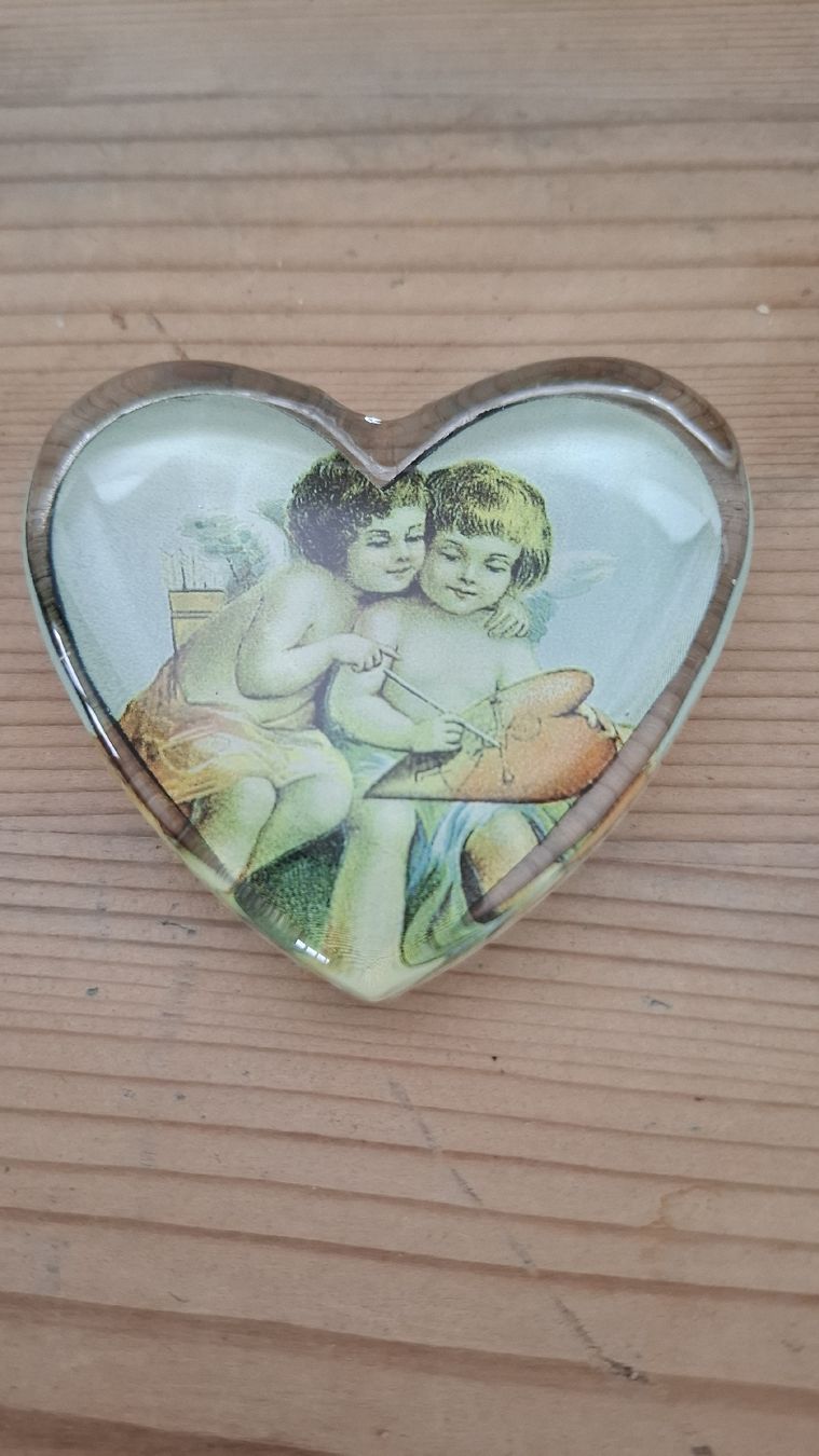 Gläser: Glasherz vintage – Gebraucht aus Buochs von regenbogen7365