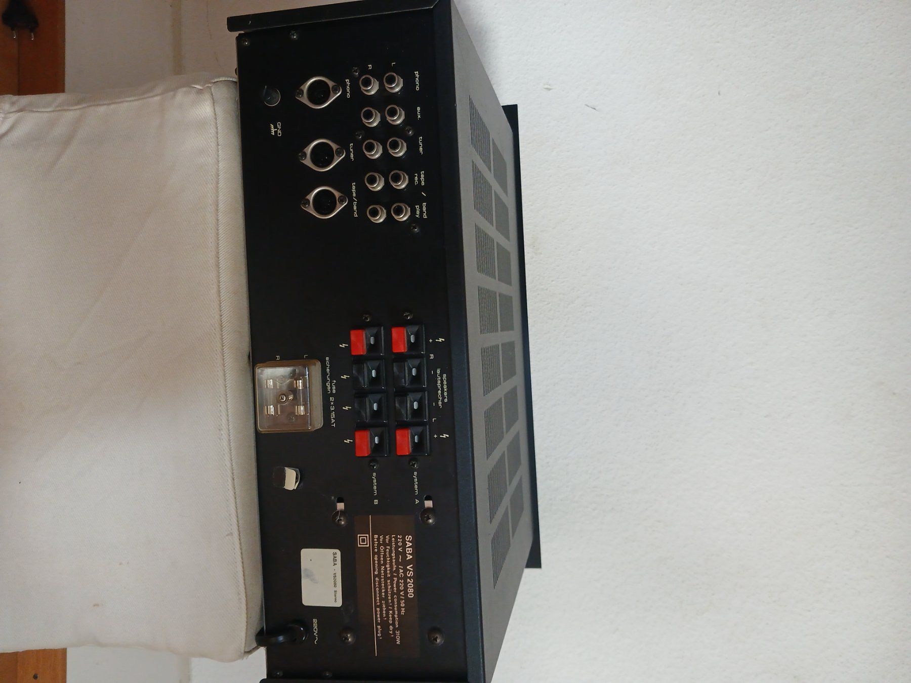 Saba Verstärker: Amplificateur SABA VS2080 – Gebraucht aus Fontaines NE von Dimeh 2